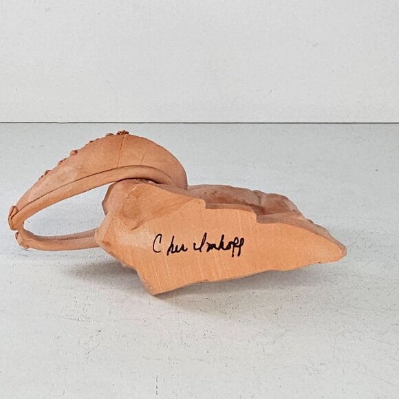 John Imhoff Homestead Life Collection Terracotta Billy Goat Signed - Picture 5 of 8